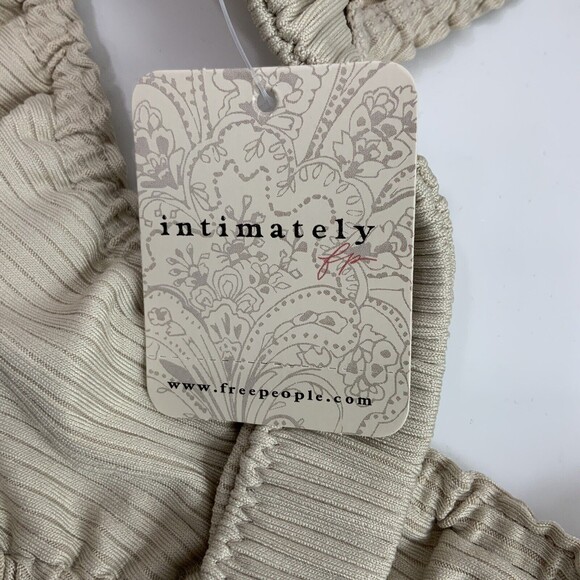 Free People Wait and See Birch Bralette Lightweight Thistle Seed M - Picture 10 of 15